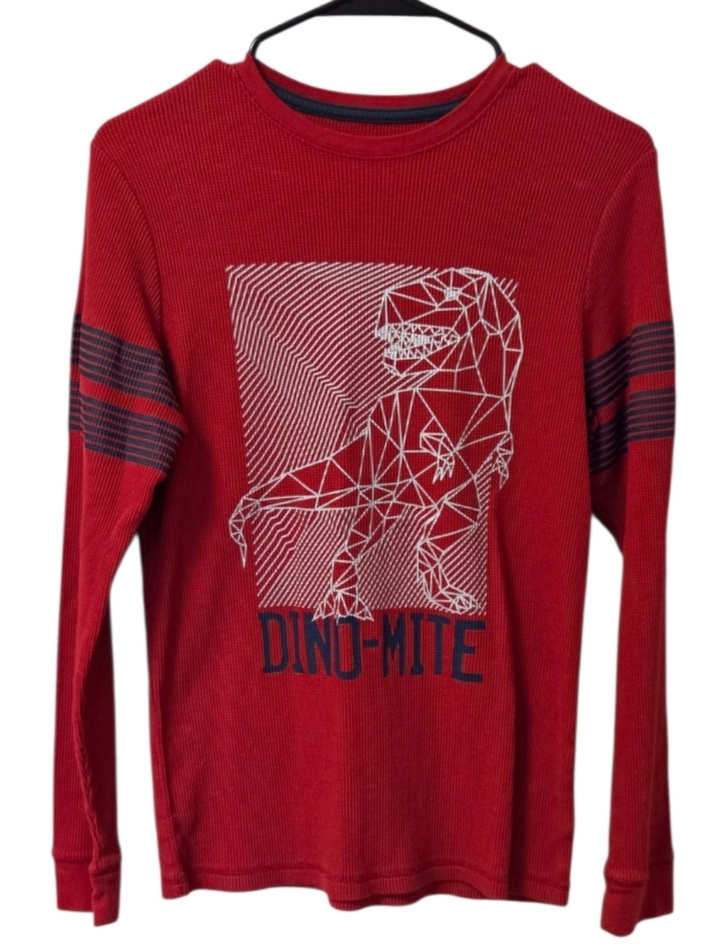 Spotted Zebra Boys Dino-Mite Thermal Shirt XXL 14/16